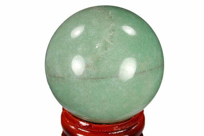 Polished Green Aventurine Sphere - China #116009